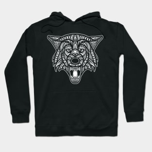 Wolf Tribal Hoodie